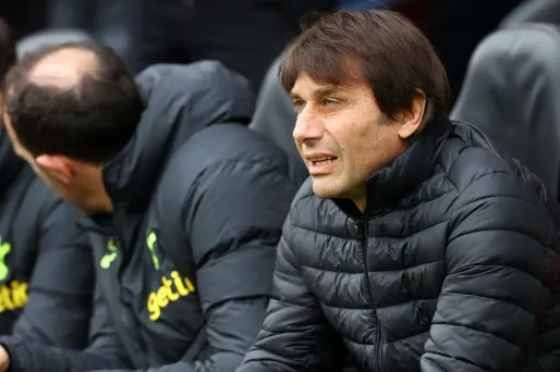 Antonio Conte était arrivé sur le banc de Tottenham en novembre 2021