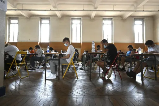 La région Grand Est vote la fermeture de neuf lycées (Illustration).