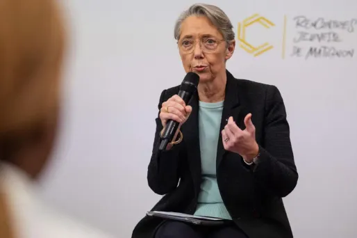 Élisabeth Borne a participé ce samedi à un CNR consacré à la jeunesse.