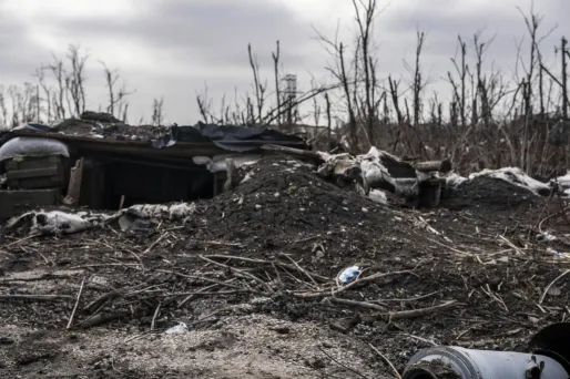 Guerre en Ukraine : sur le front, une bataille des mines menée par les deux camps cible les évacuations de blessés (Illustration).