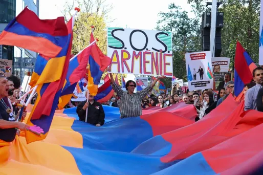 manifestants arméniens bruxelles