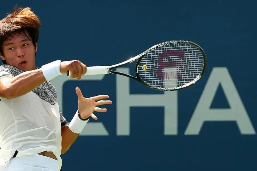 Le Sud-Coréen Duckhee Lee, ici lors de l'US Open juniors en 2014, s'est incliné lors de son 2ème match mardi.