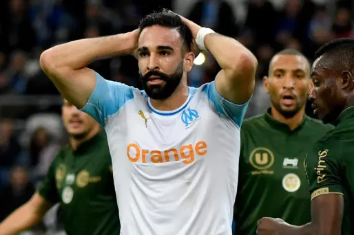 Le footballeur marseillais Adil Rami n'est resté que deux saisons à l'OM.