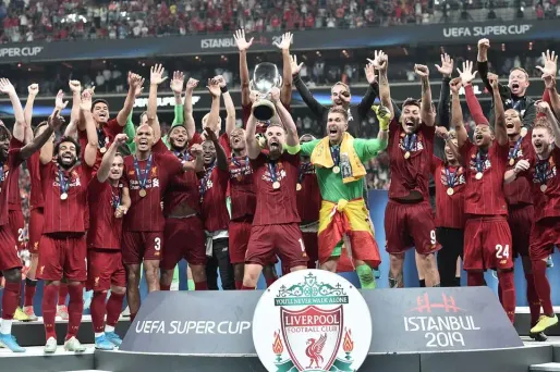 Liverpool a remporté mercredi soir à Istanbul sa 4ème Supercoupe d'Europe.