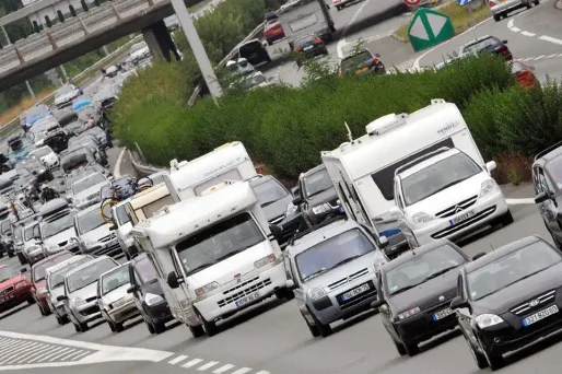La journée de samedi est placé noire dans le sens des départs vers le Sud-Est
