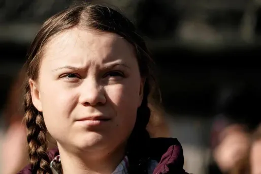 La Suédoise Greta Thunberg, icône de la lutte contre le réchauffement climatique, était présente à Lausanne