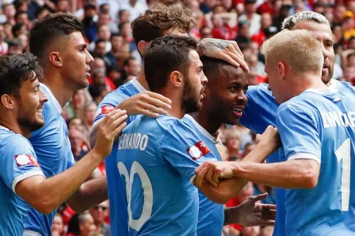 Les Citizens ont remporté leur deuxième Community Shield consécutif, dimanche à Wembley.