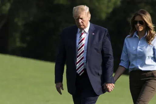 Donald Trump et sa femme (1280x640) Alastair Pike / AFP