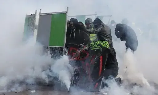 L'ultra-gauche était présente dans les cortèges des "gilets jaunes".