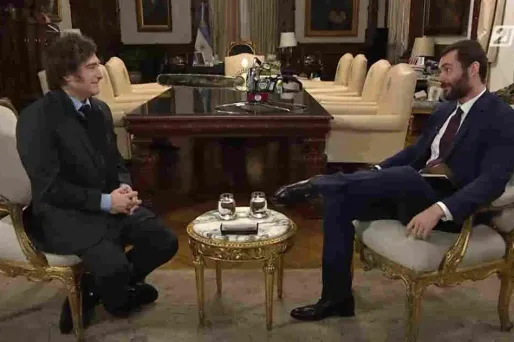 Louis Sarkozy va interviewer le président argentin Javier Milei dans un podcast pour le média belge «21NEWS»