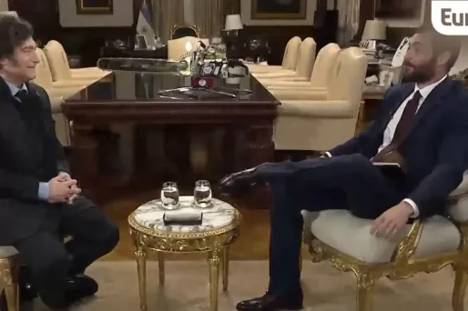 "En toute liberté" : Javier Milei interviewé par Louis Sarkozy