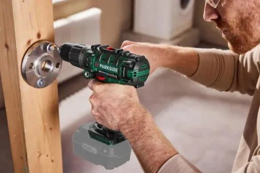 Découvrez la puissance de la perceuse-visseuse à percussion Parkside à seulement 24,99 euros