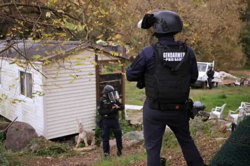 Lutte contre le narcotrafic à Mougins.