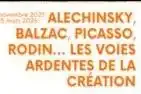 «Les voies ardentes de la création», une exposition à voir à la maison de Balzac à Paris jusqu’au 15 mars