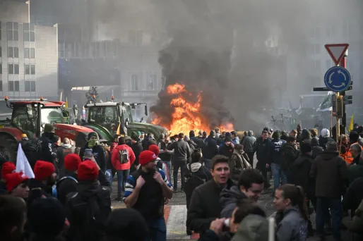 Colère agricole : des milliers d'agriculteurs européens réunis à Bruxelles pour manifester
