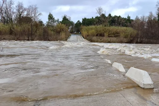 Pluie-inondation : fin de la vigilance orange dans les Pyrénées-Orientales