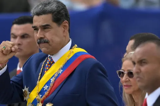 Le régime ultra répressif et corrompu de Nicolas Maduro (ici en juillet 2025) et avant lui de Hugo Chavez a plongé le Venezuela dans une crise économique sans précédant.