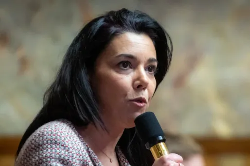 Sophia Chikirou à l'Assemblée nationale.