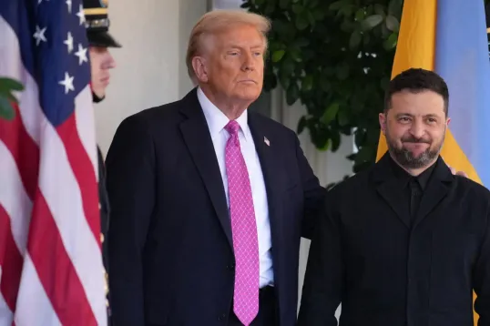 Donald Trump et Volodymyr Zelensky se sont rencontrés vendredi à la Maison Blanche.