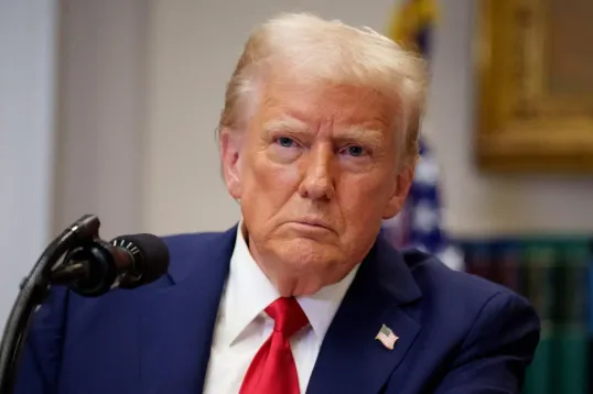 Donald Trump en janvier 2025.