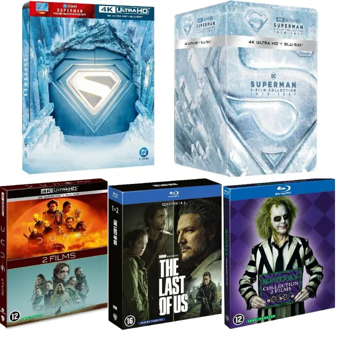 Tentez de gagner une sélection de coffrets Blu-ray WARNER