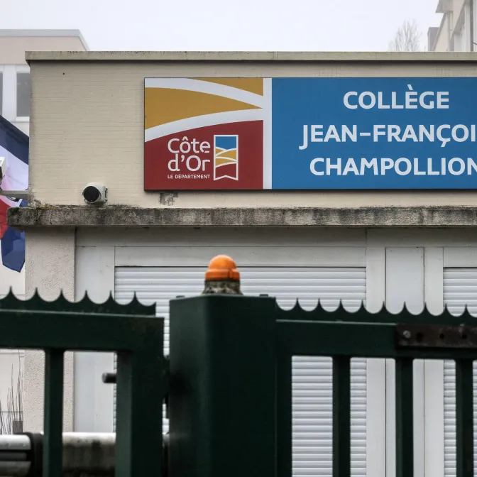 Le collège Champollion de Dijon restera fermé jusqu'à la rentrée prochaine.