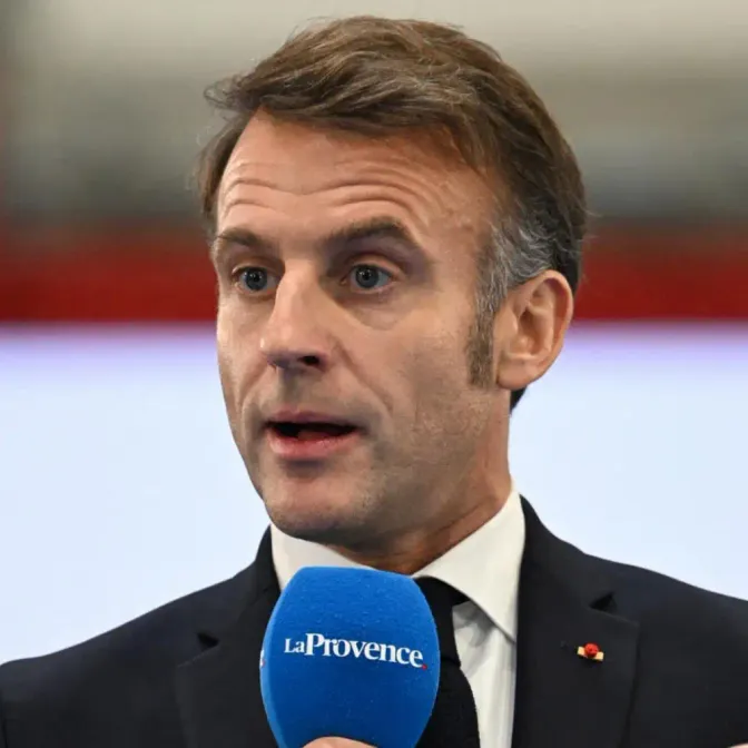 Emmanuel Macron à Marseille