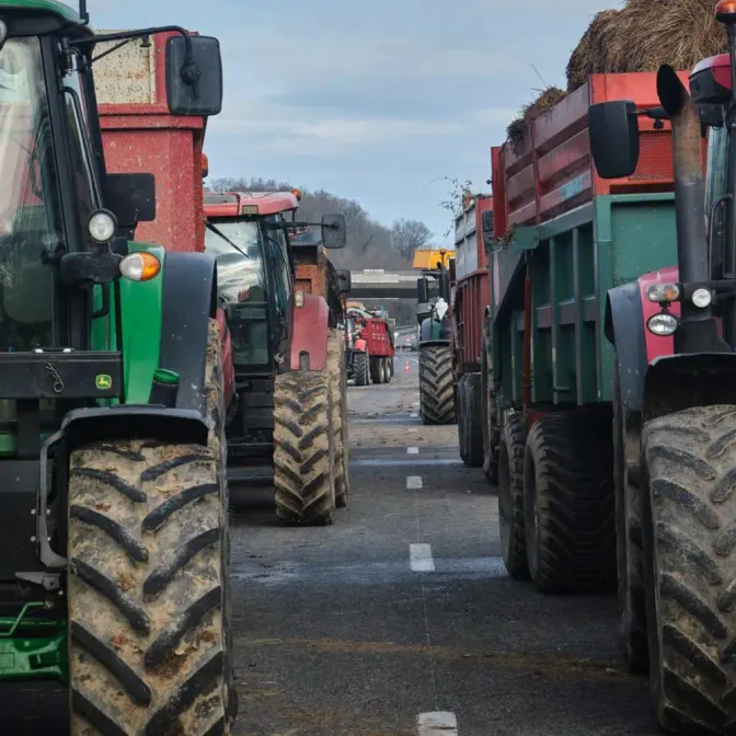 Colère des agriculteurs (Archives).