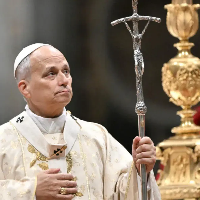 Le pape Léon XIV a célébré une messe dans la basilique Saint-Pierre au Vatican.