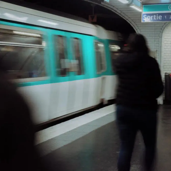 C'est dans le métro que cet individu a été interpellé.