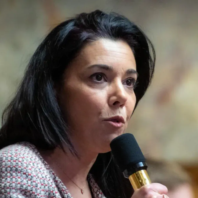 Sophia Chikirou à l'Assemblée nationale.