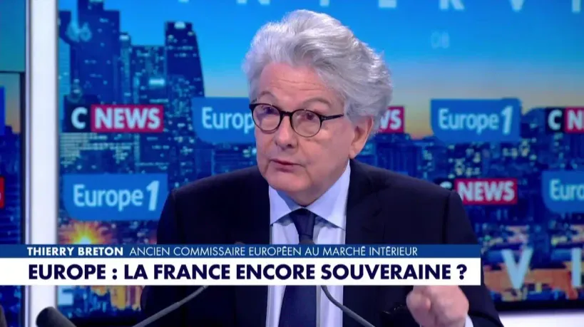 EXTRAIT - Bank of America/Thierry Breton : «Je fais valoir la position de la France et de l'Europe» affime l'ancien commissaire européen