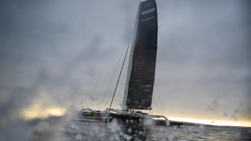 EXTRAIT - Trophée Jules Verne : Thomas Coville franchit le Cap Horn avec 11 heures d’avance sur le précédent record