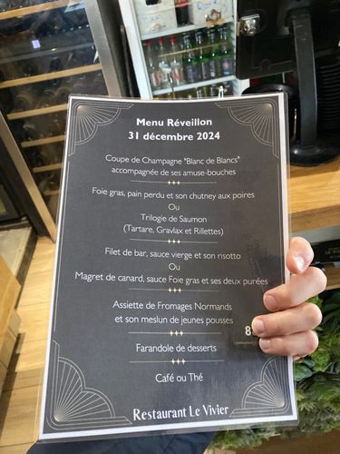 Menu de la St-Sylvestre