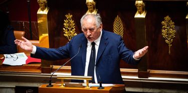François Bayrou lors de son discours de politique générale, le 8 septembre