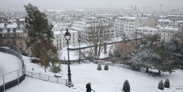 Depuis la butte Montmartre.