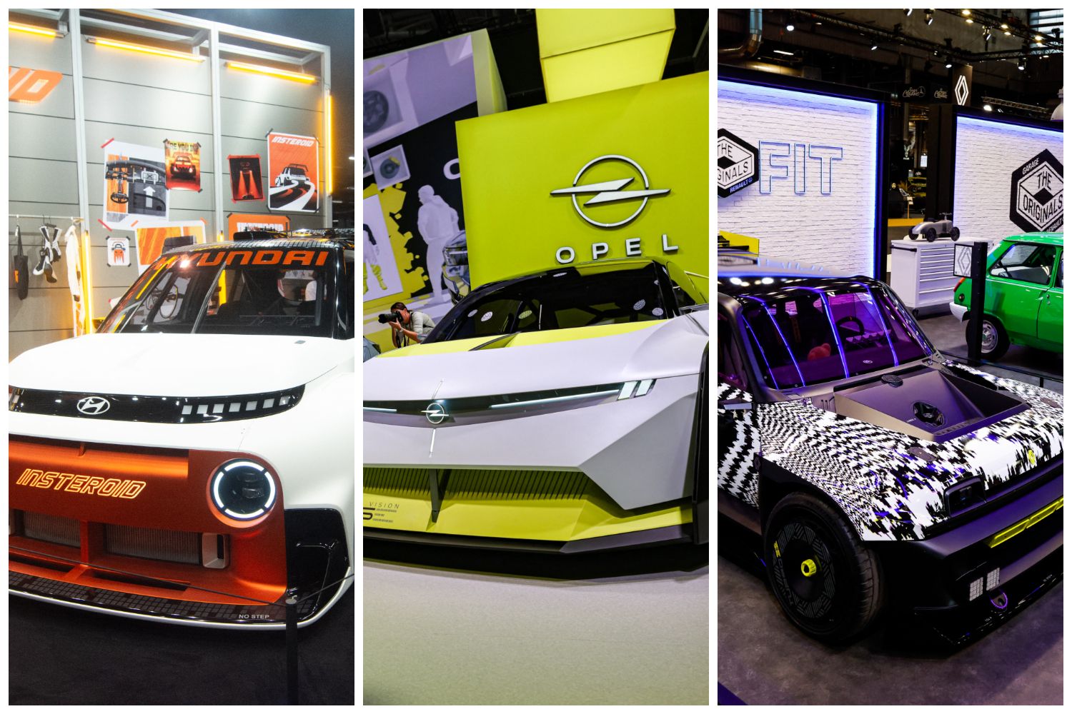 Hyundai Insteroid, Opel Corsa GSE Gran Turismo Ces voitures