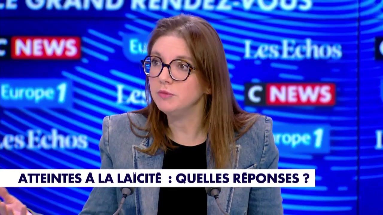 Atteintes à la laïcité : «On entre dans une certaine forme de guerre des religions», estime Aurore Bergé