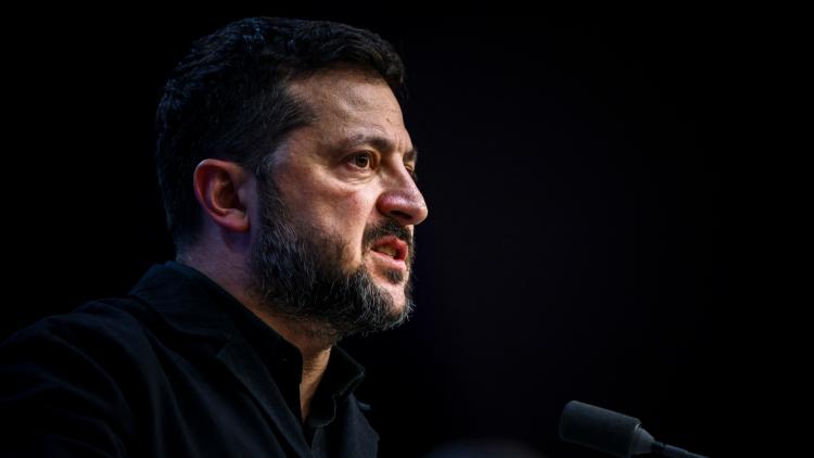 Photo: europe1.fr Volodymyr Zelensky asks EU for 70 billion euros